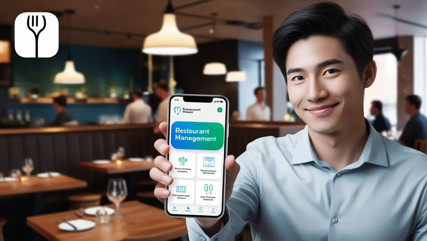 An image of someone recommending the use of Gastrohub